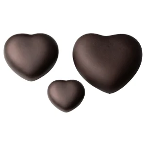 Urna corazón  REF. BCP ÁNIMA MARRÓN